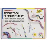 Scoubidou Flechtschnüre-Bastelset