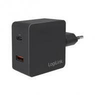 USB-Adapterstecker, USB-C PD & USB-A Quick Charge Kupplung