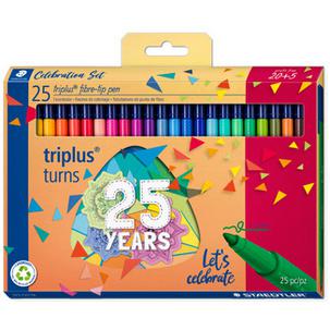 Fasermaler triplus color, 25er Celebration-Set (20 + 5 GRATIS) 323 C25 TA