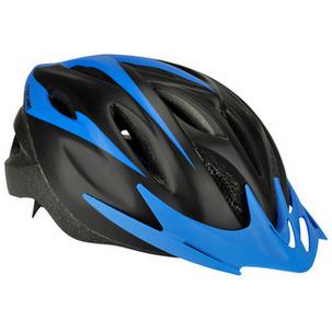 Fahhrad-Helm "Sportiv", schwarz / blau 86729