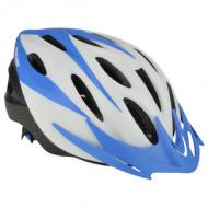 Fahrrad-Helm "Sportiv", weiß / hellblau