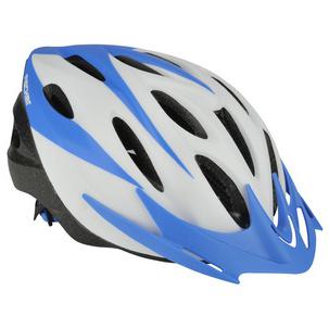 Fahrrad-Helm "Sportiv", weiß / hellblau 86715