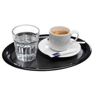 Serviertablett KAFFEEHAUS, Melamin schwarz 84251