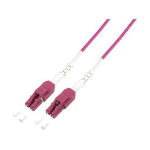 Symbolbild: Uniboot LWL Patchkabel, LC-Duplex Stecker - LC-Duplex Stecker, OM4 FP4UB03