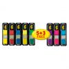 Haftmarker Index Mini, im Spender - Promopack 5+3