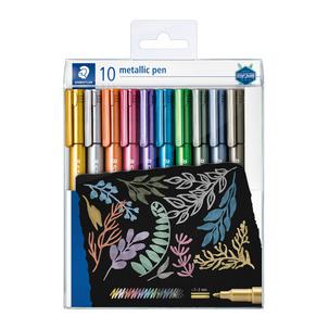 Permanent-Marker Metallic, 10er Etui 8323 TB10