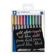 Pinselstift metallic brush, 10er Etui