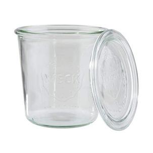 Weck-Glas mit Deckel, Sturz-Form 82314