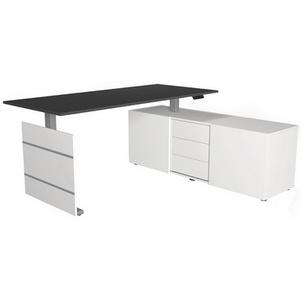 Komplett-Arbeitsplatz "Move 3", anthrazit 10236413