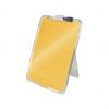 Glas-Notizboard Cosy, gelb