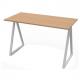 Schreibtisch easyHome LV9, weiß / schwarz LV9.35.36