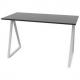 Schreibtisch easyHome LV9, weiß / schwarz LV9.35.36