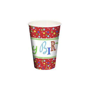 Papp-Trinkbecher "Happy Birthday" 88648