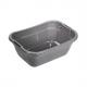 Wäschekorb LAUNDRY BASKET, silber 19700800
