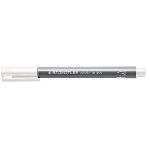 Pinselstift metallic brush, weiß 8321-0