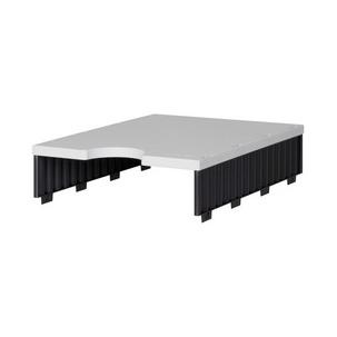 Aufbaueinheit styrodoc uno, 1 Fach, schwarz/grau 268-1101.98