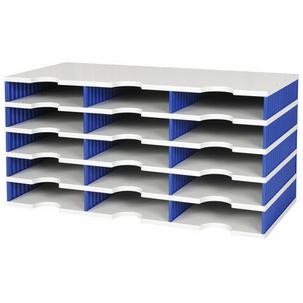 Symbolbild: Grundeinheit styrodoc trio, grau / blau 268-0305-38