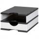 styrodoc uno mit System-Schublade, schwarz/grau, Schublade schwarz 268-0102.0905S