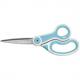 Schere Carbo Titanium, 230 mm, schwarz / weiß E-37081 BLUE