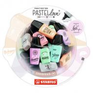 Textmarker BOSS® MINI Pastellove 2.0 - im Bonbonglas