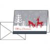 Weihnachtskarte "Red Deer"