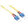 Symbolbild: LWL Patchkabel, SC-Duplex Stecker - SC-Duplex Stecker, OS2