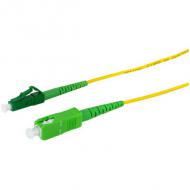 Symbolbild: LWL Patchkabel, SC-Simplex Stecker - LC-Simplex Stecker, OS2