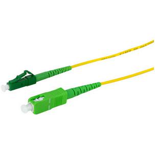 Symbolbild: LWL Patchkabel, SC-Simplex Stecker - LC-Simplex Stecker, OS2 FPSLS10