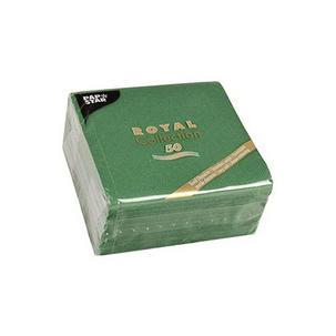 Cocktail-Servietten "ROYAL Collection", schwarz 89611
