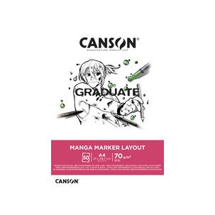Symbolbild: Studienblock GRADUATE Manga Marker Layout C31250P024