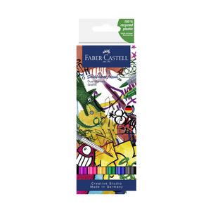 Aquarellmarker GOLDFABER Aqua Dual Marker, 6er Etui Graffiti 164525