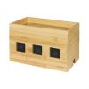 Kabelbox aus Bambus