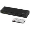 4K/60Hz HDMI Matrix Switch (4x2) mit Audio-Extraktor, Downscaler