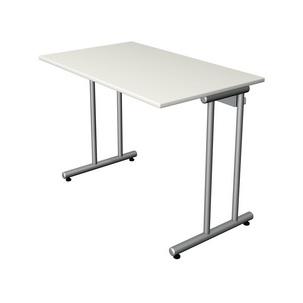 Schreibtisch Smart Office, (B)1.000 x (H)600 mm, weiß 11188255