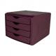Schubladenbox "the green chameleon", schwarz H6429525