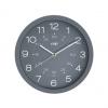 Wanduhr mineral, grau