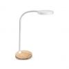 LED Tischleuchte FLEX Silva, Eichen/weiß