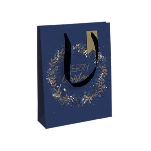 Weihnachts-Geschenktüte "Sternnacht", mittel X-29133-2C