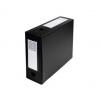 Archivbox mit Druckknopf, schwarz
