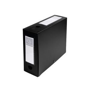 Archivbox mit Druckknopf, schwarz  59933E