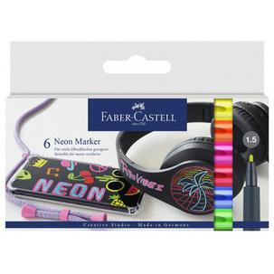 Neon Marker, 6er Kartonetui 160806
