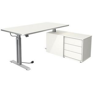 Komplett-Arbeitsplatz "Move 1 Style", weiß 10177010