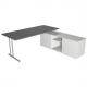 Komplett-Arbeitsplatz "Start Up", anthrazit 11493111