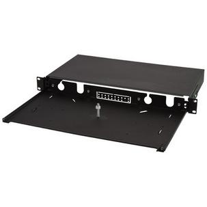 19" LWL Spleißbox, Leergehäuse, schwarz FB2402G