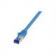 Symbolbild: Patchkabel Ultraflex, Kat. 6A, S/FTP - violett C6A085S