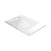 Acryl-Desktoptafel mit Griffloch