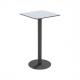 Garten-Stehtisch CROSS, Durchmesser: 800 mm, grau TRCROS8080H.02