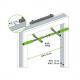 Multifunktionales Türreck 4in1, Verpackung 960044