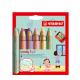 Multitalentstift woody 3 in 1 Pastell - 6er Etui 880/18-4