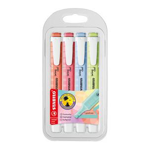 Textmarker swing® cool Pastel Edition, 4er Etui (55500486) 275/4-08-2